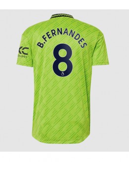Manchester United Bruno Fernandes #8 Ausweichtrikot 2022-23 Kurzarm